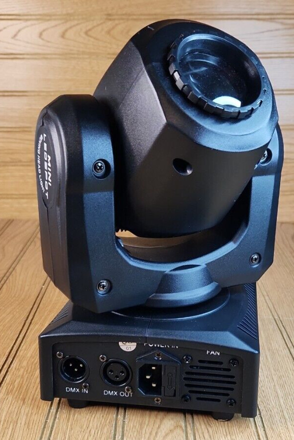 60W Mini Led Dmx Gobo Moving Head Spot Light For Club DJ Stage Lighting Party