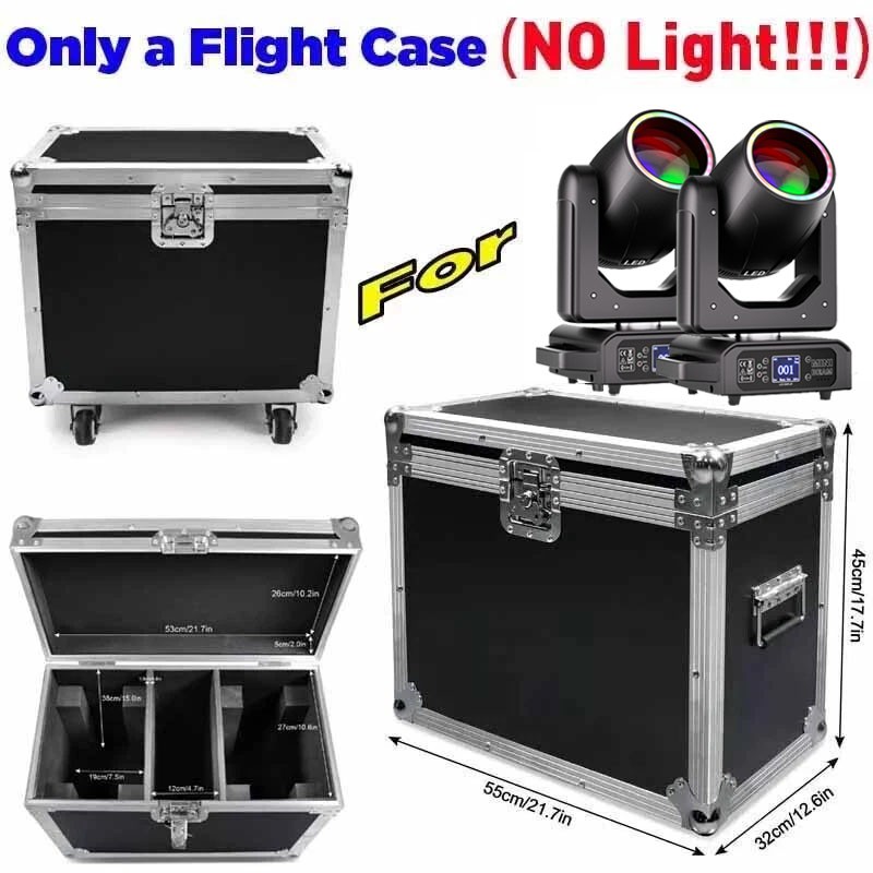 250W LED Moving Head Light Rotation 18Prism Beam Stage Disco DMX Spot Lighting