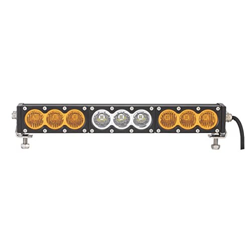 Lightronic Off-Road 16.6″ Single Row 16.6″ Amber/White Spot/Driving Combo Beam