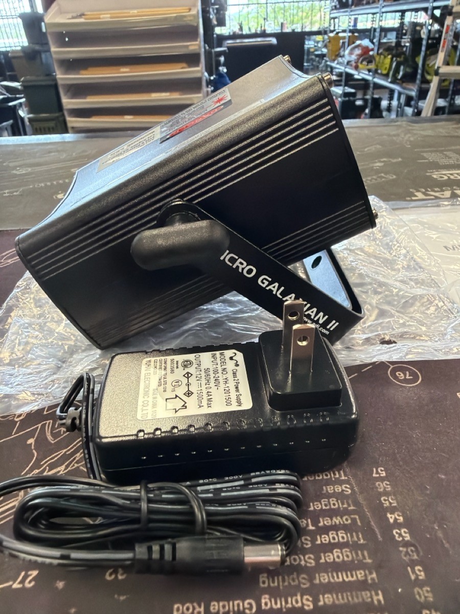 ADJ-AMERICAN DJ MICRO GALAXIAN II w/ Manual, Remote, and Power Cord (MAD038426)