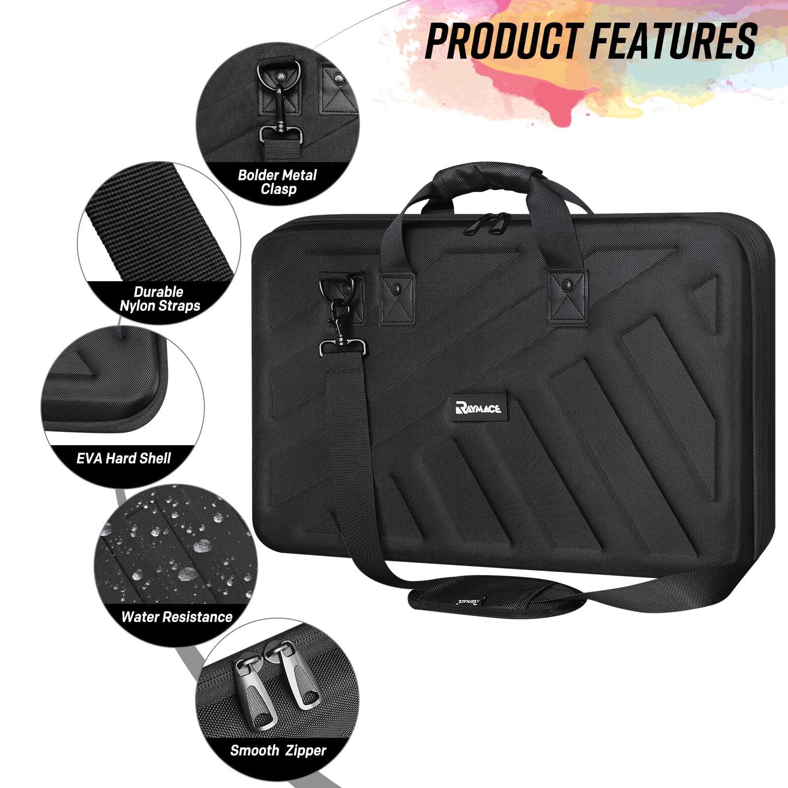 Lightweight Molded EVA Storage Case, DJ Controller Case