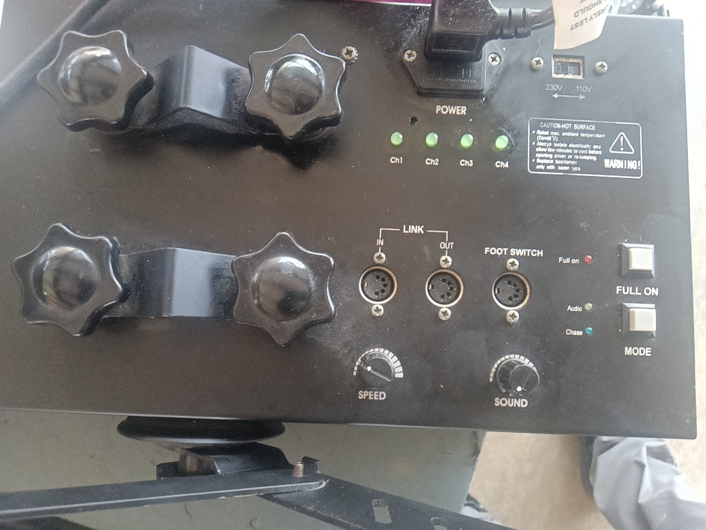 CHAUVET Color Bank 8 CH-158 Band and Stage Wash Light System Works