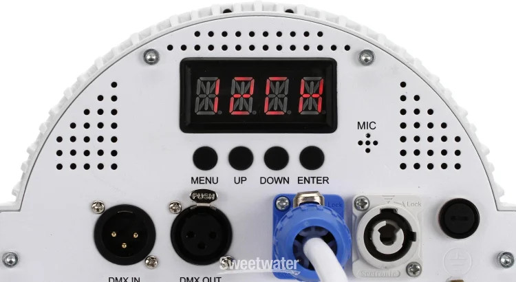 Chauvet DJ SlimPAR Pro H USB RGBAW+UV Par Light – White Housing