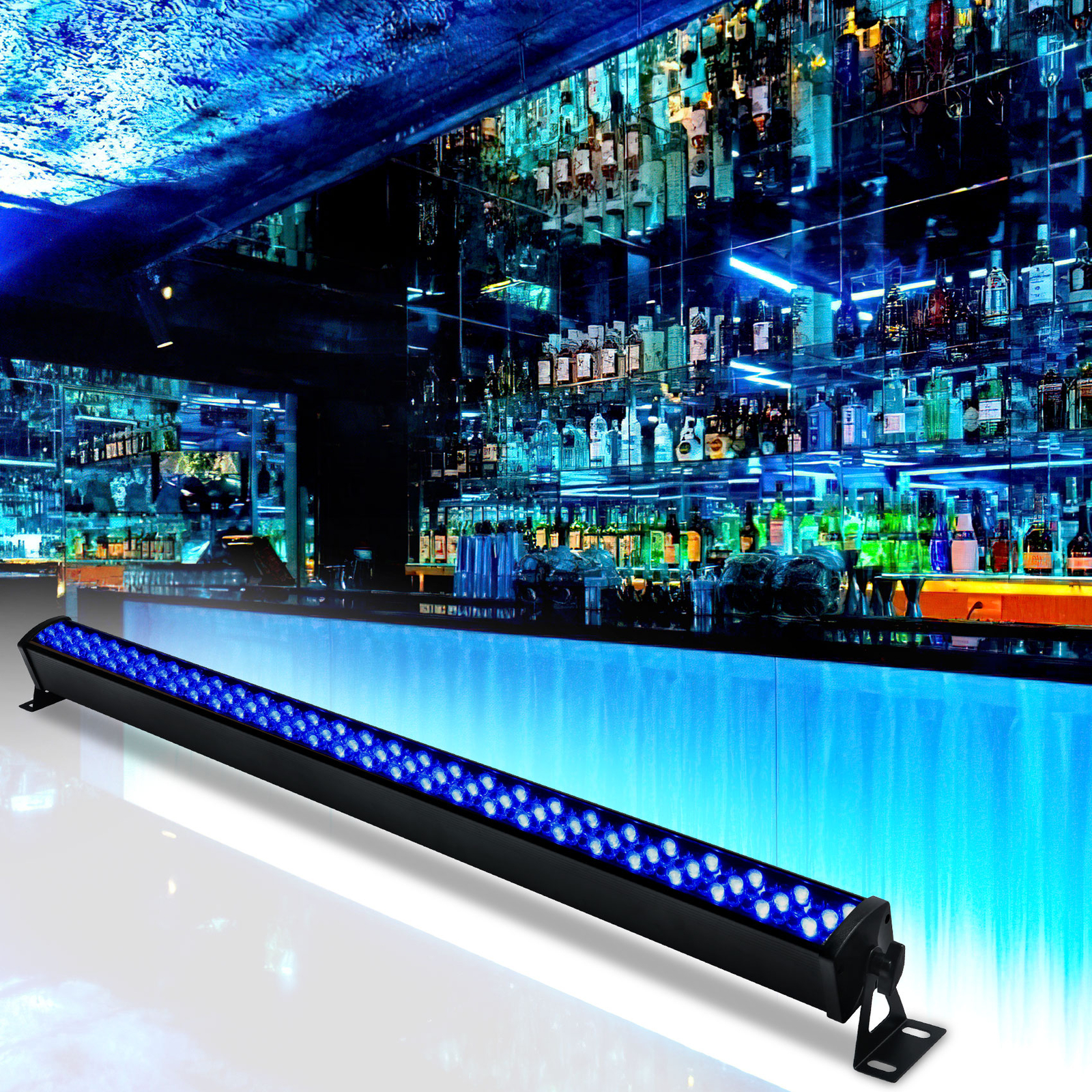 252 LED RGB Wall Wash Bar Light DMX512 DJ Party Disco Stage Show Display