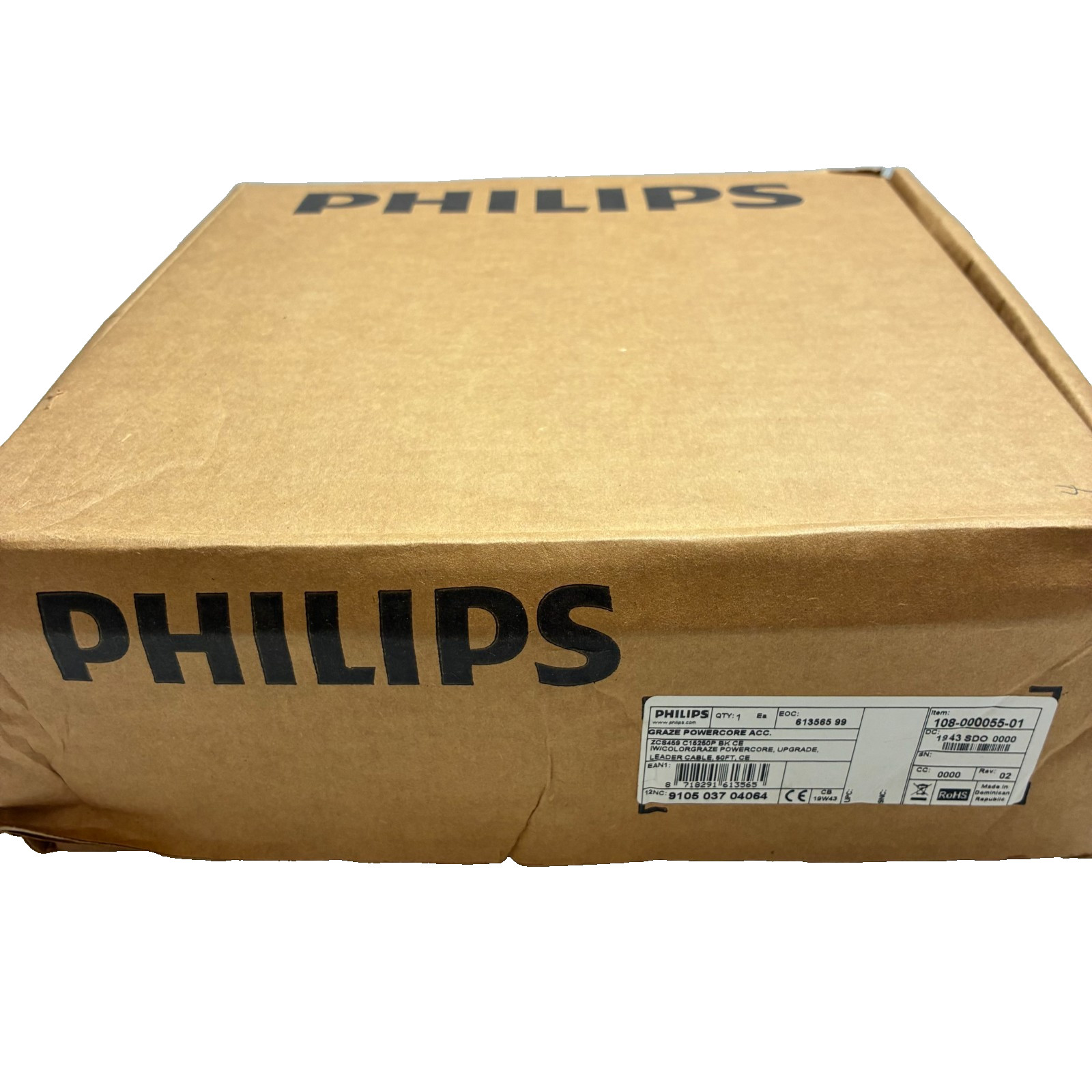 PHILIPS 9105 037 04064 Color Kinetics Jumper Cable 50 Feet 108-000055-01