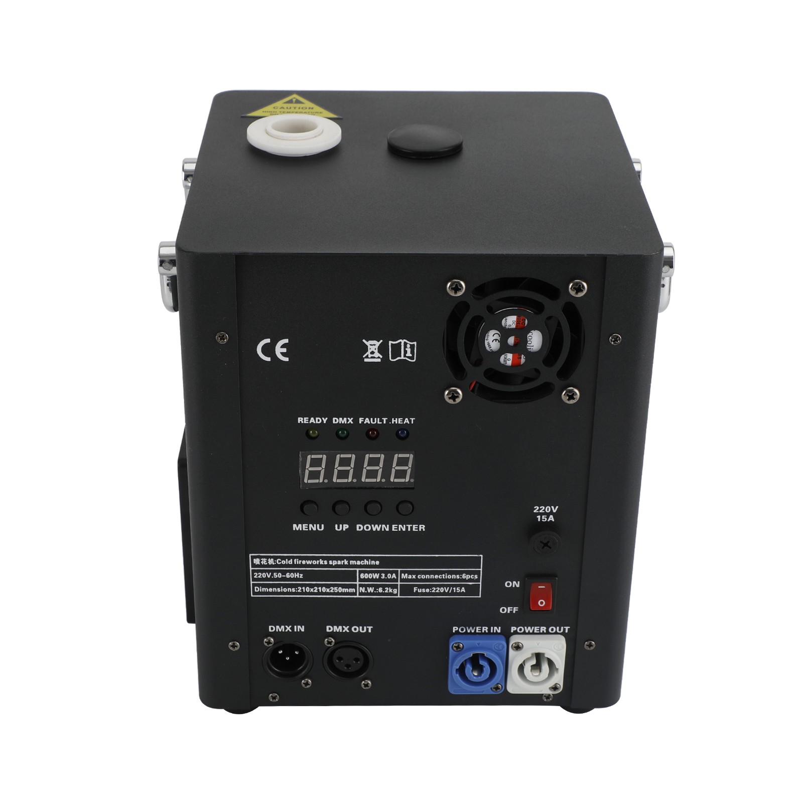 🎉700W Large Cold Spark Firework Machine DMX Stage DJ Event Party With Remote