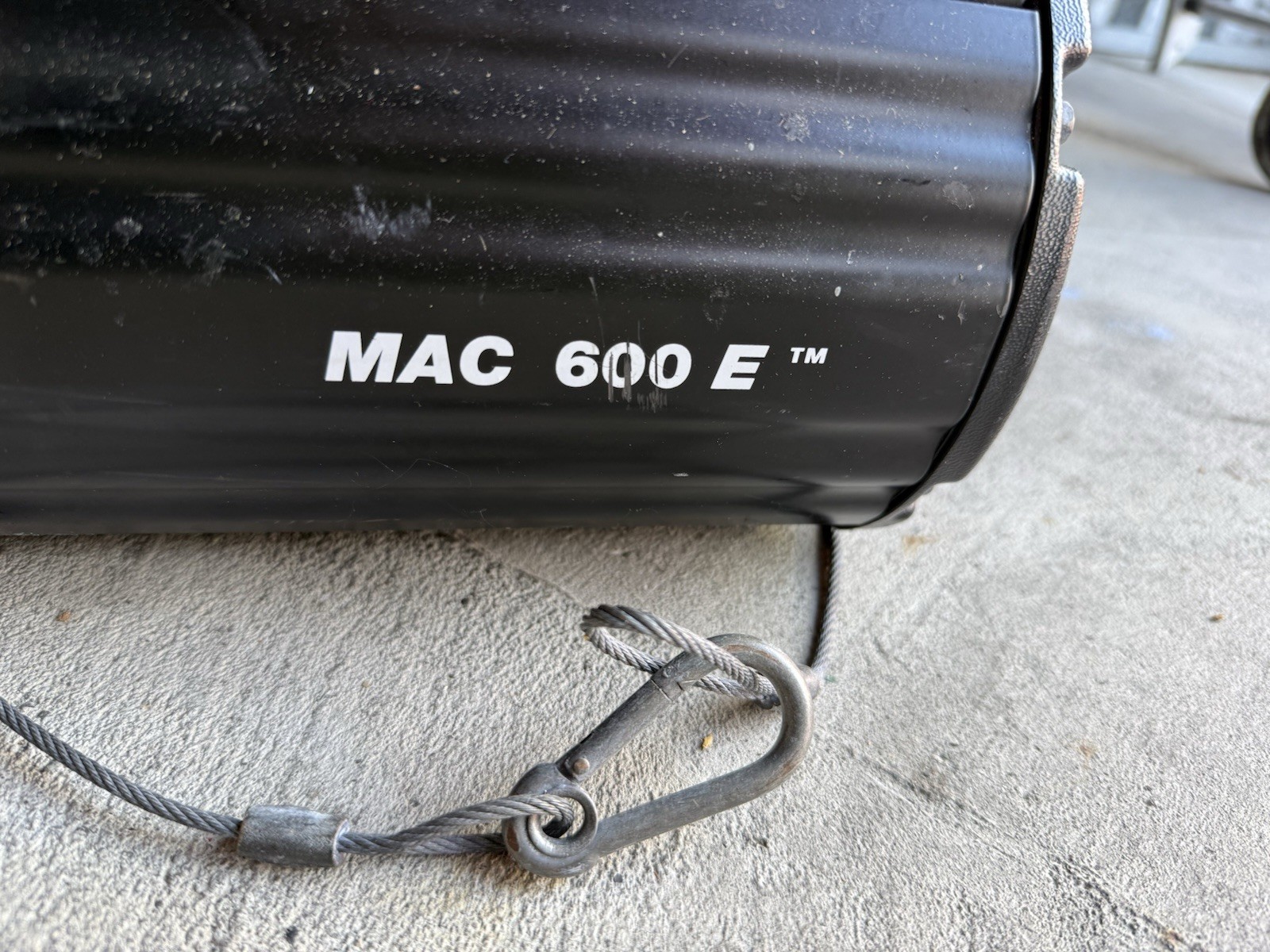 Martin MAC 600 E Moving Head Stage Light DMX Intelligent Lighting Fixture Tested