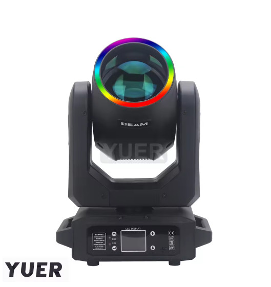 200W LED Moving Head Light With Ring Beam+Spot+18 Rotating Prisms+Rainbow 12