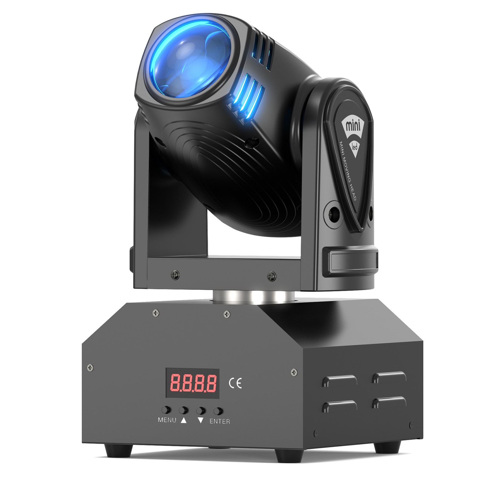 1PC LED Moving Head Light RGBW Beam Stage DMX Spot Lighting DJ Disco Club Party
