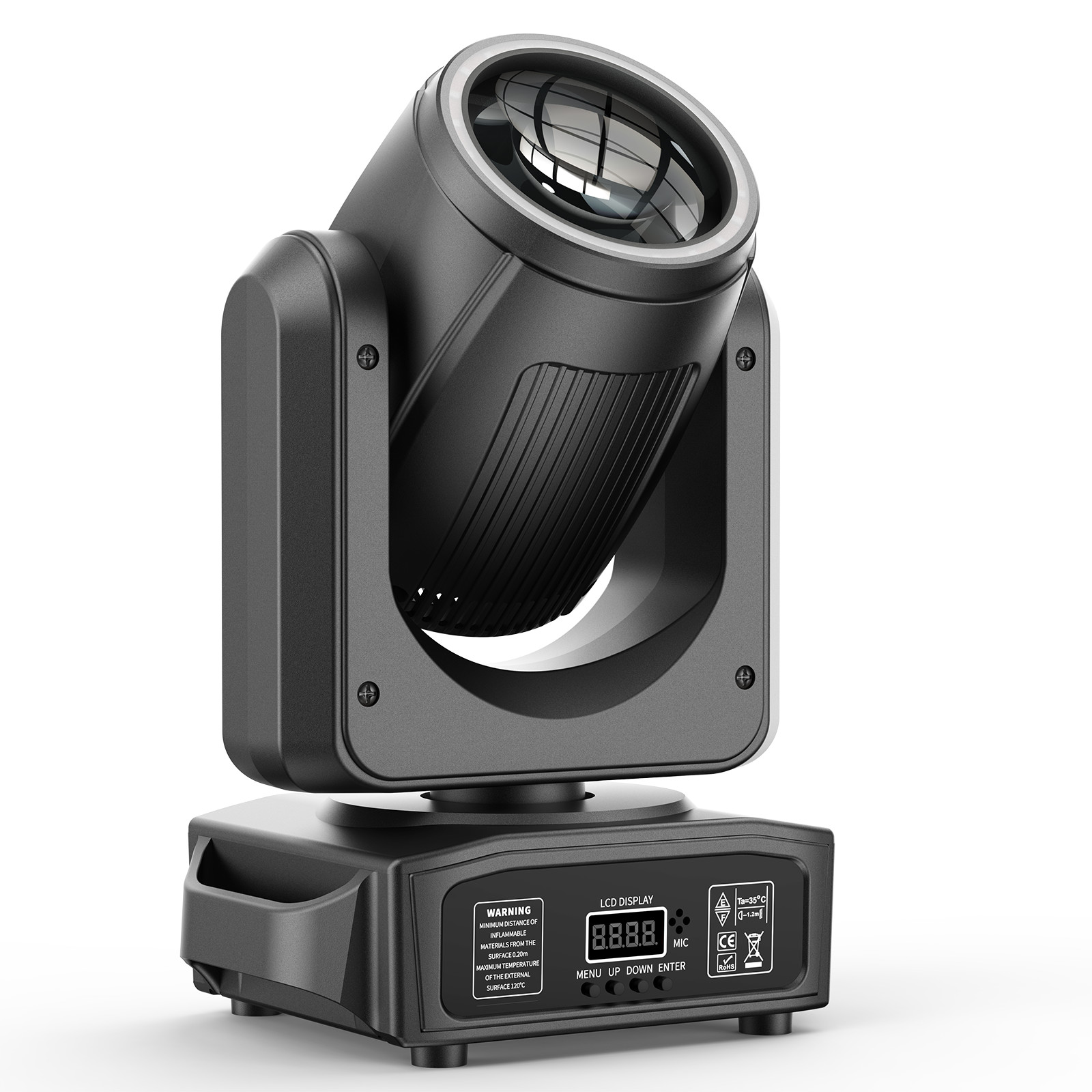 200W LED 18Prism Moving Head Light DMX Gobo Beam Stage DJ Disco Spot Lighting