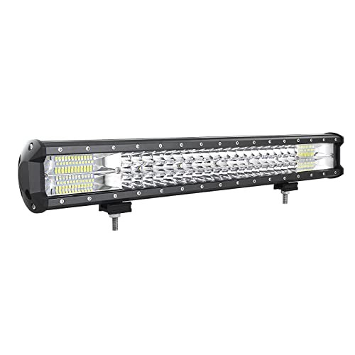 23″ 324W Triple-Row LED Light Bar – 2x72W Spot Combo 1 x 324W+2x36W+wiring kit