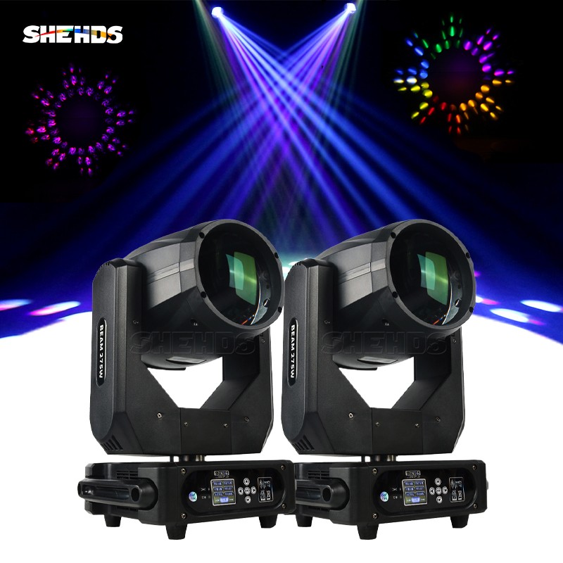 2PCS 275W 10R Bulb Beam Gobo Moving Head Lighting Stage Light DMX512 KTV Show
