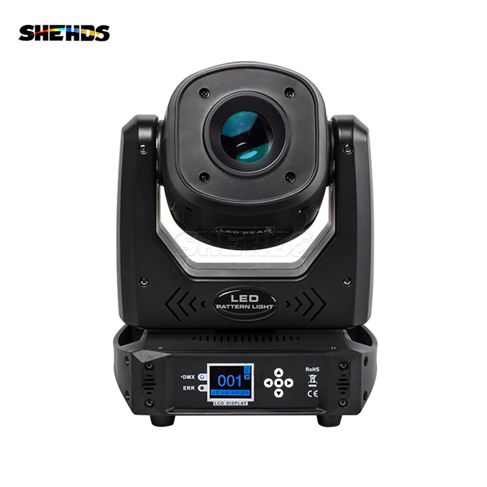 SHEHDS 6Pcs 100W LED Gobo Spot Moving Head Stage Light RGBW Disco DJ Party