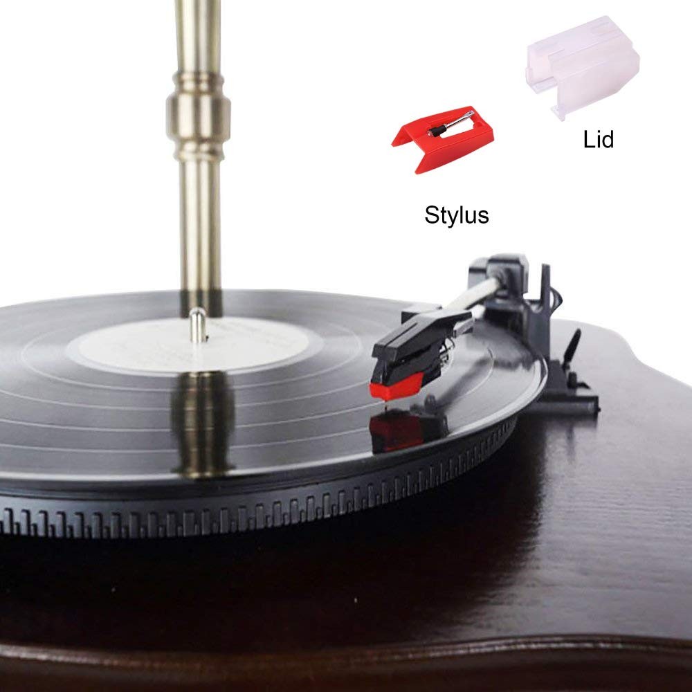 4 Pack Ruby Record Player Needle Turntable Stylus Replacement for ION Jenson