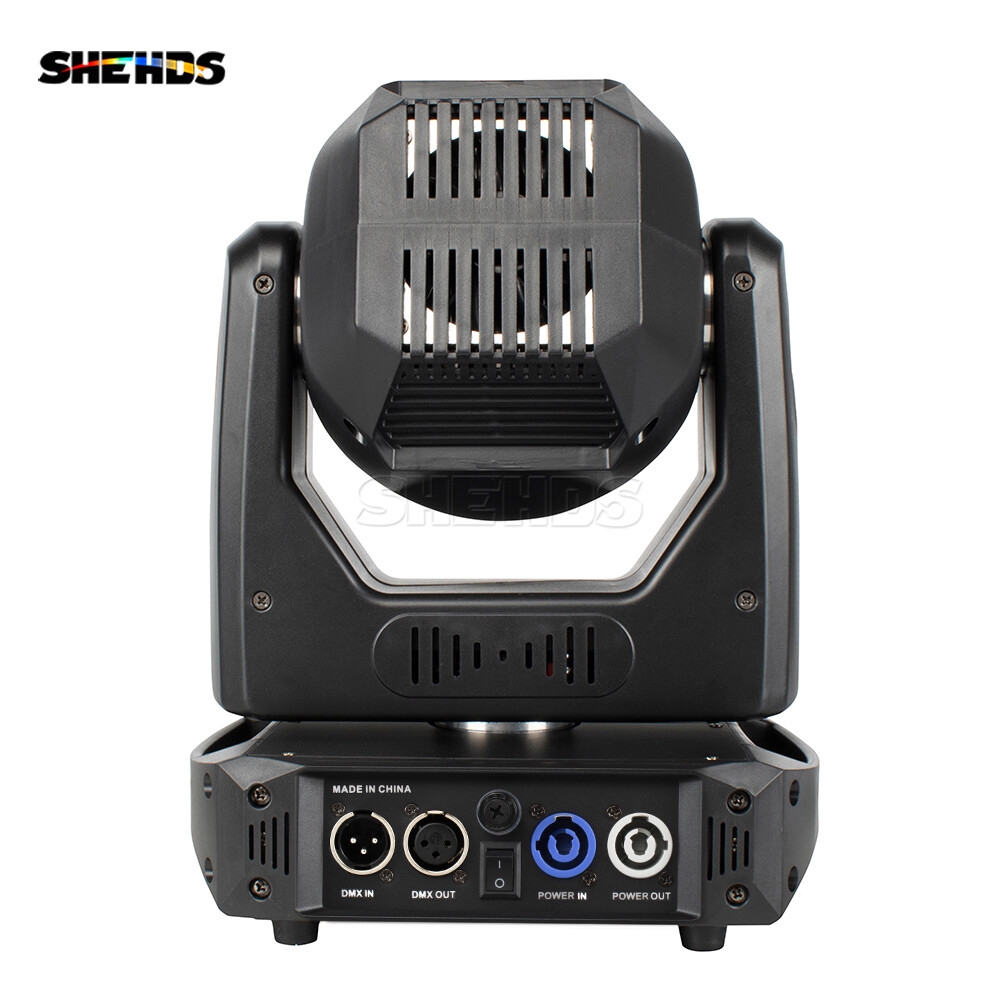 4Pcs SHEHDS LED Spot 100W Moving Head Light Gobo 6-Prism DMX512 Club Party Disco