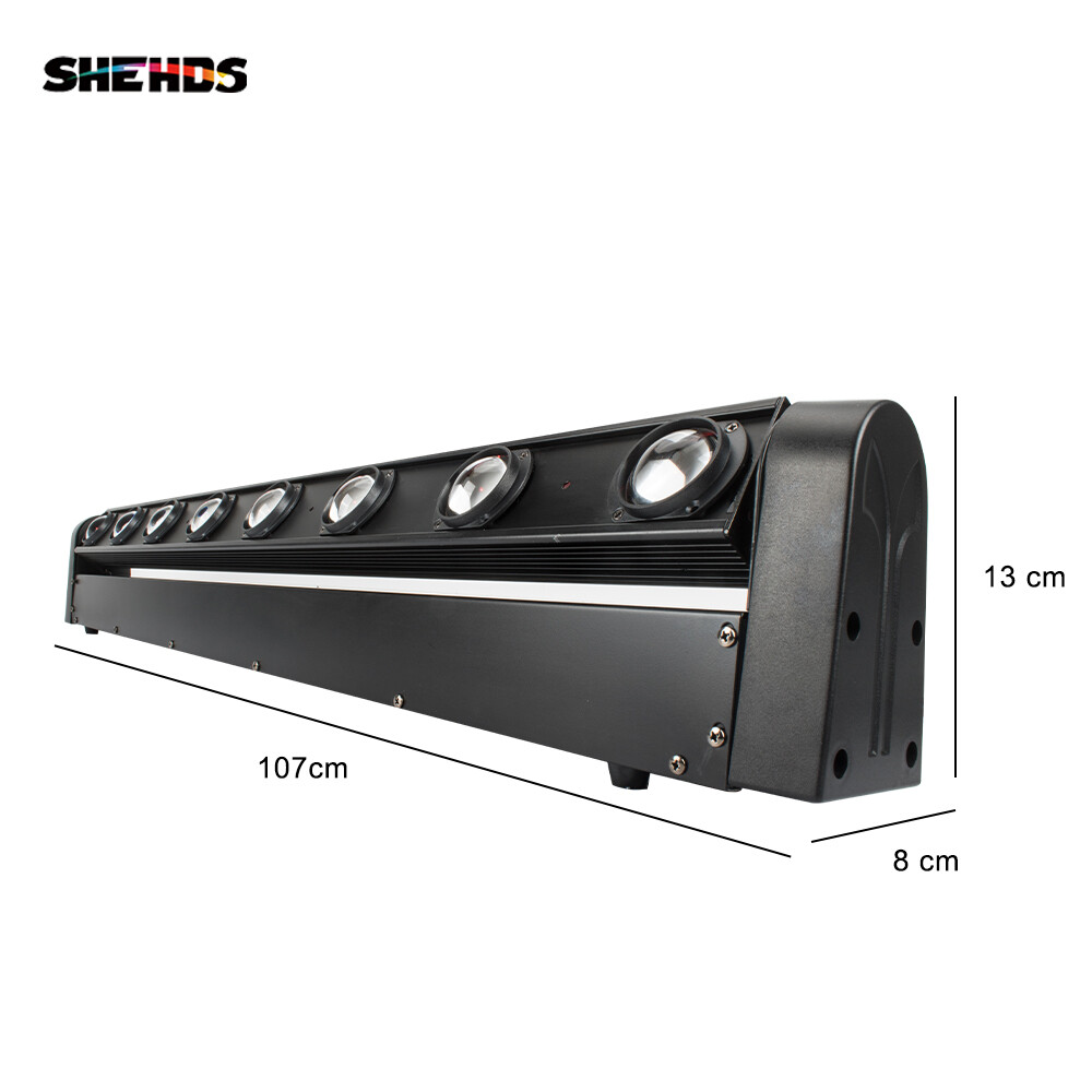 SHEHDS LED Beam 8x12W/ 10x40W RGBW 4in1 Lighting Club Party Wedding DJ Disco