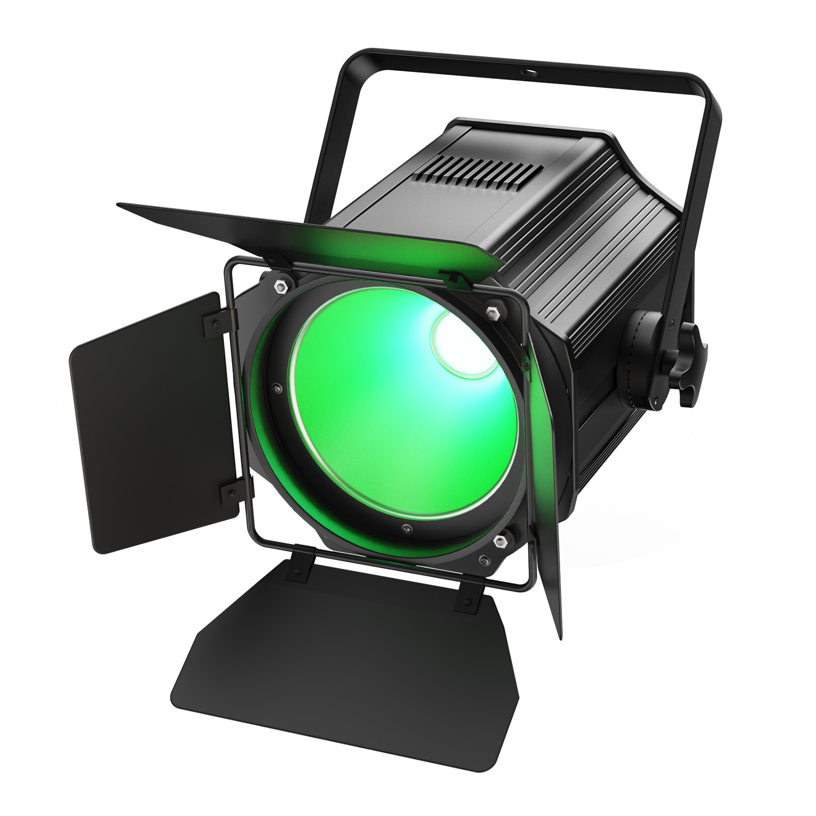 200W RGBWA+UV COB LED Par Light DMX Stage Par Can DJ Light Spot Party w/Cover