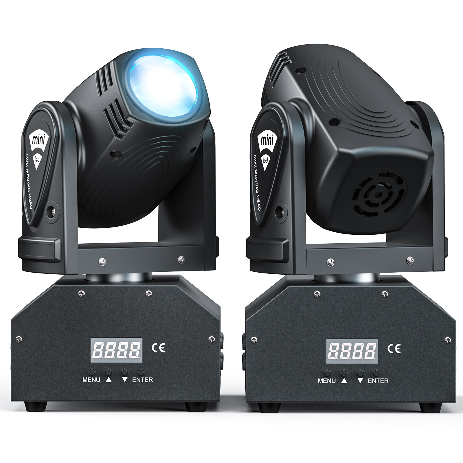 1PC LED Moving Head Light RGBW Beam Stage DMX Spot Lighting DJ Disco Club Party