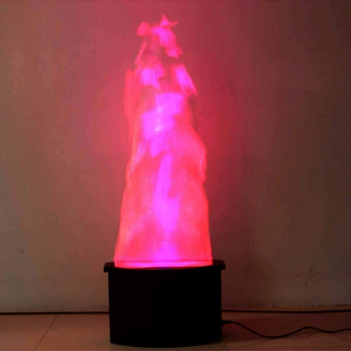 Electronic 24 LED Fake Fire 1.8M Artificial Flame Double Blower Halloween Party
