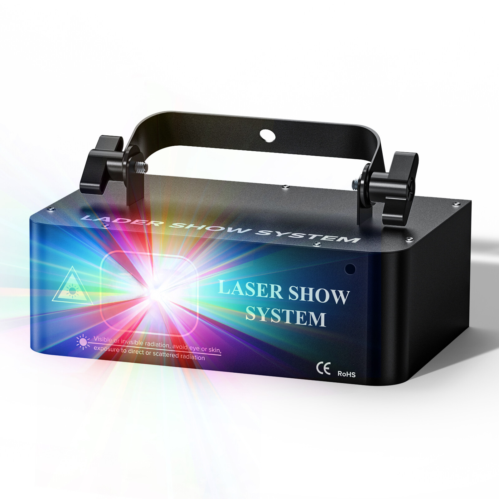 500mW RGB Laser Beam Projector Light Scanner DJ Disco Stage Party Lighting DMX