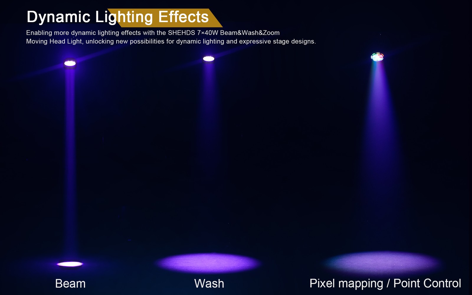 7x40W LED Moving Head Light Bees Eyes RGBW/RGBL/RGBLAC Beam Wash Zoom Show Light