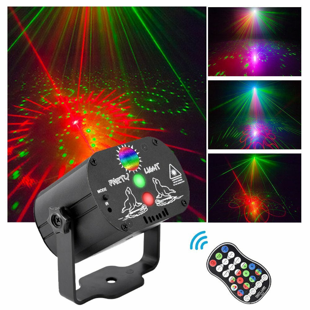 Disco Party 480Lights Stage Light Strobe LED DJ Indoor Сolored Dance Bulb Lamp