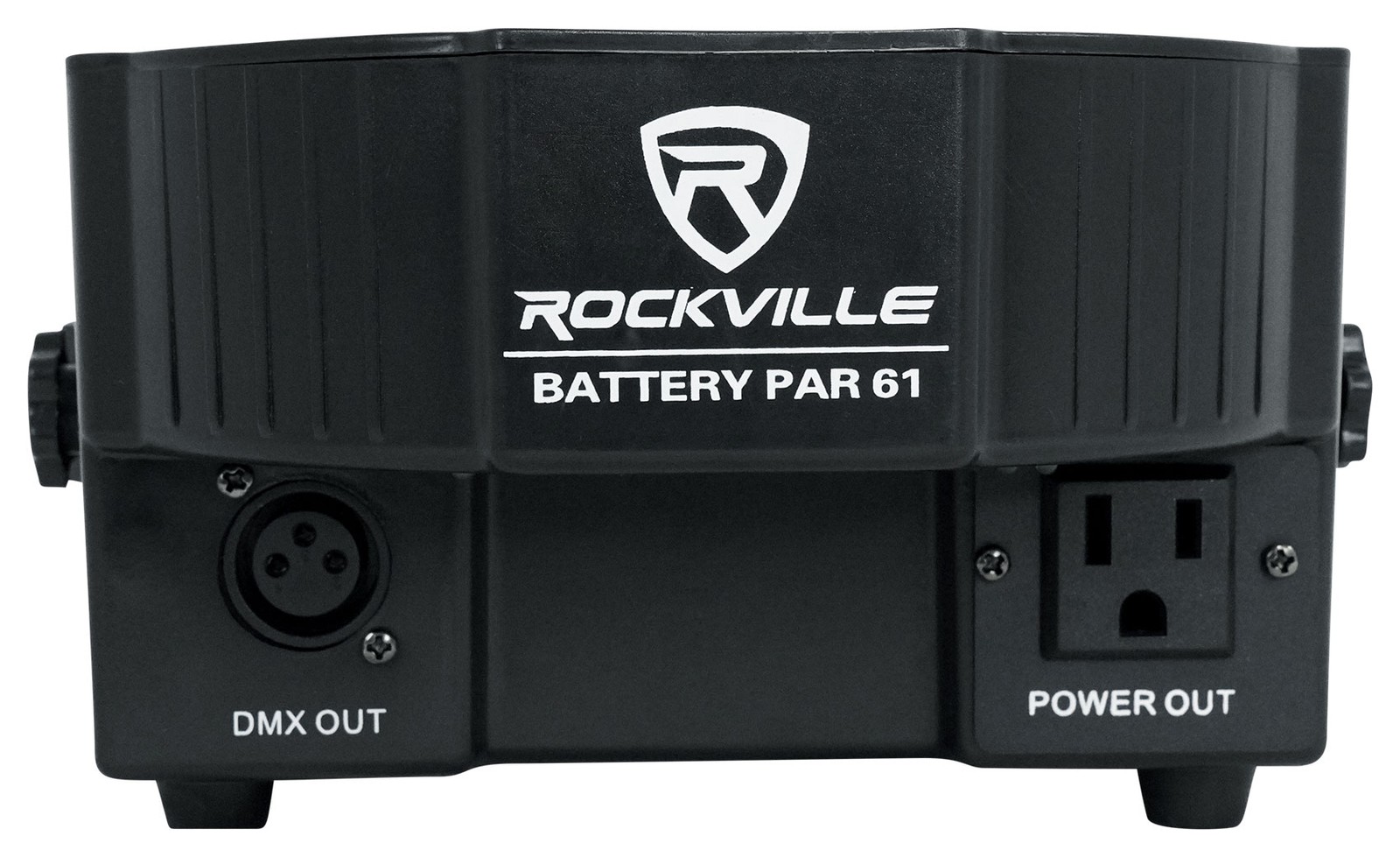 (6) Rockville BATTERY PAR 61 Rechargeable RGBWA+UV DMX DJ Wash Lights+Remotes