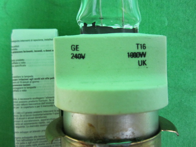 New Unused MIB GE 30521 T16 1000W Studio Projection Lamp 240V