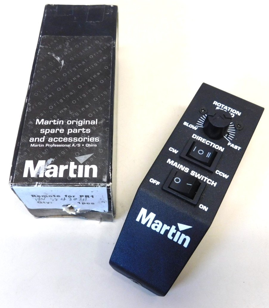 Martin Mania PR1 Gobo Projector Remote Control – Pre-Owned