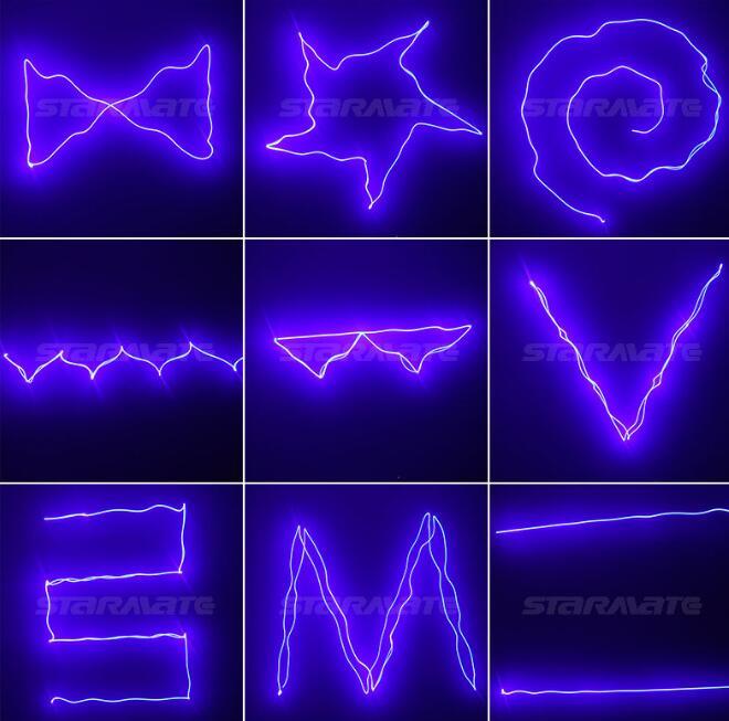 150mW Single Blue Ray Beam Light Scan Laser Stage DJ Gig Xmas Party stage lightx