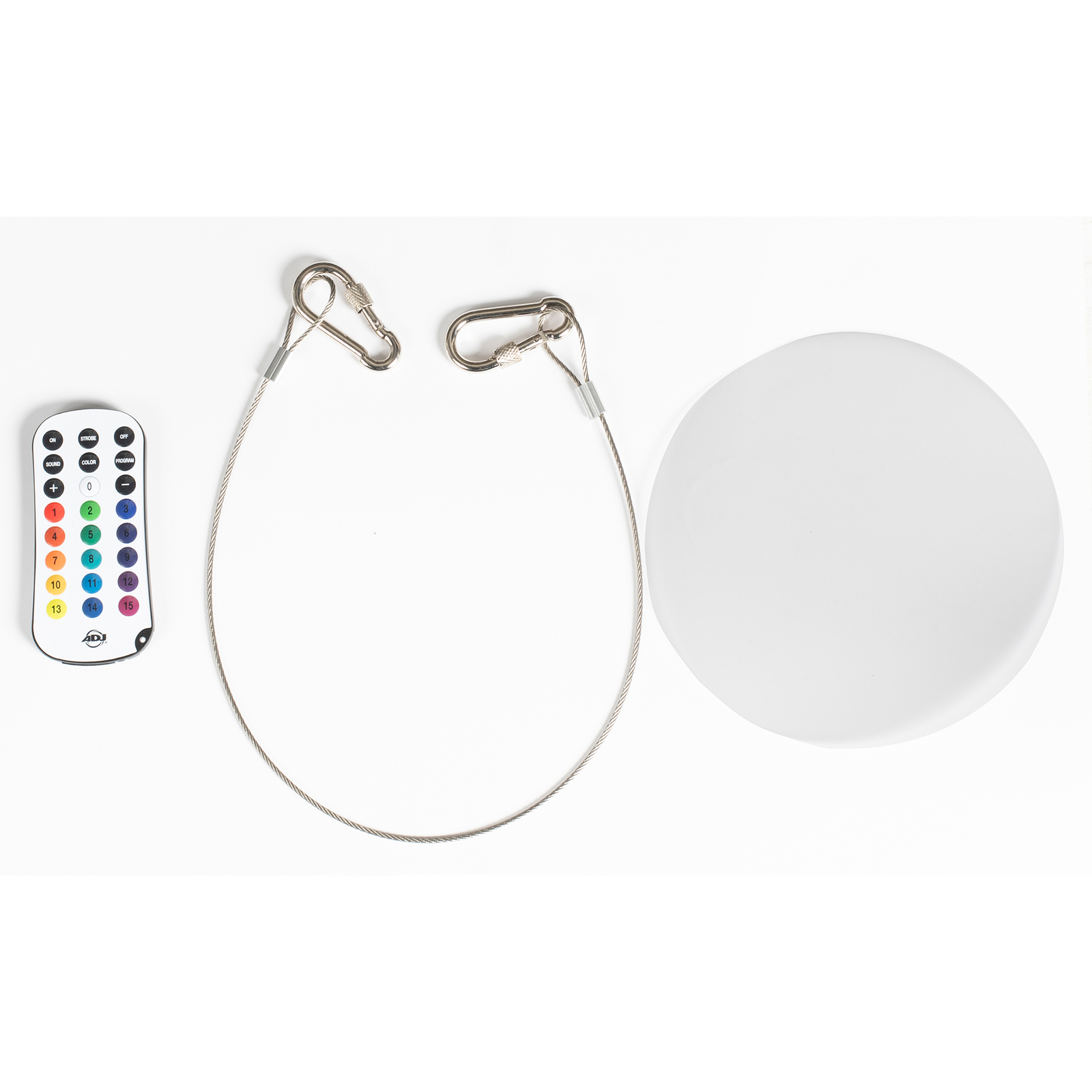 American DJ Eliminator Lighting Mega Hex L Par RGBLA+UV LED Wash Up-Light+Remote