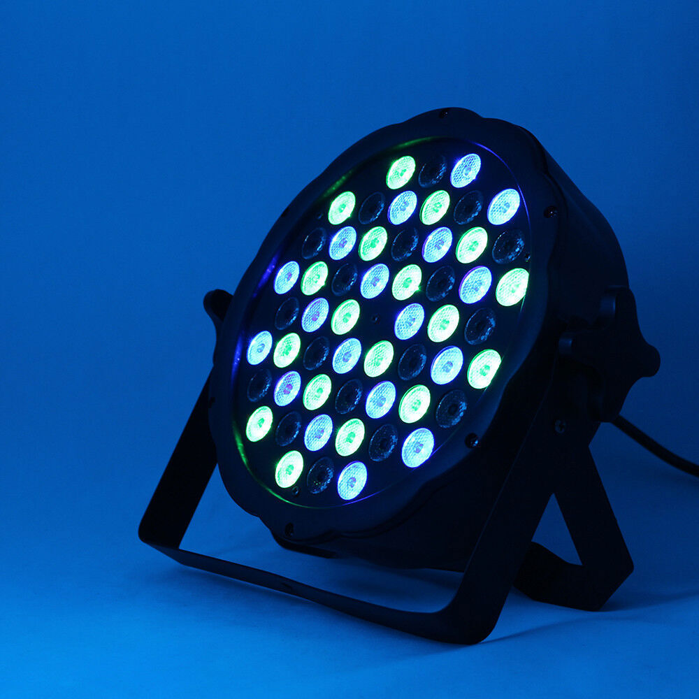 8x 162W 54 LED RGB Stage Lighting PAR Light Beam 7CH DMX Stage Disco DJ Lights