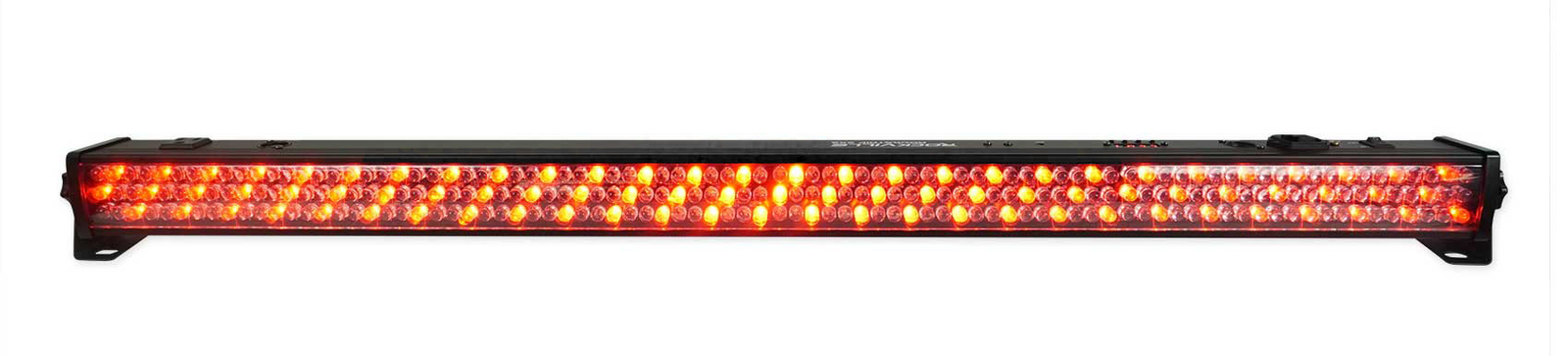 (8) Rockville ROCKSTRIP 252 LED DMX RGB Color Strip DJ Wash Up Light Bars+Bags