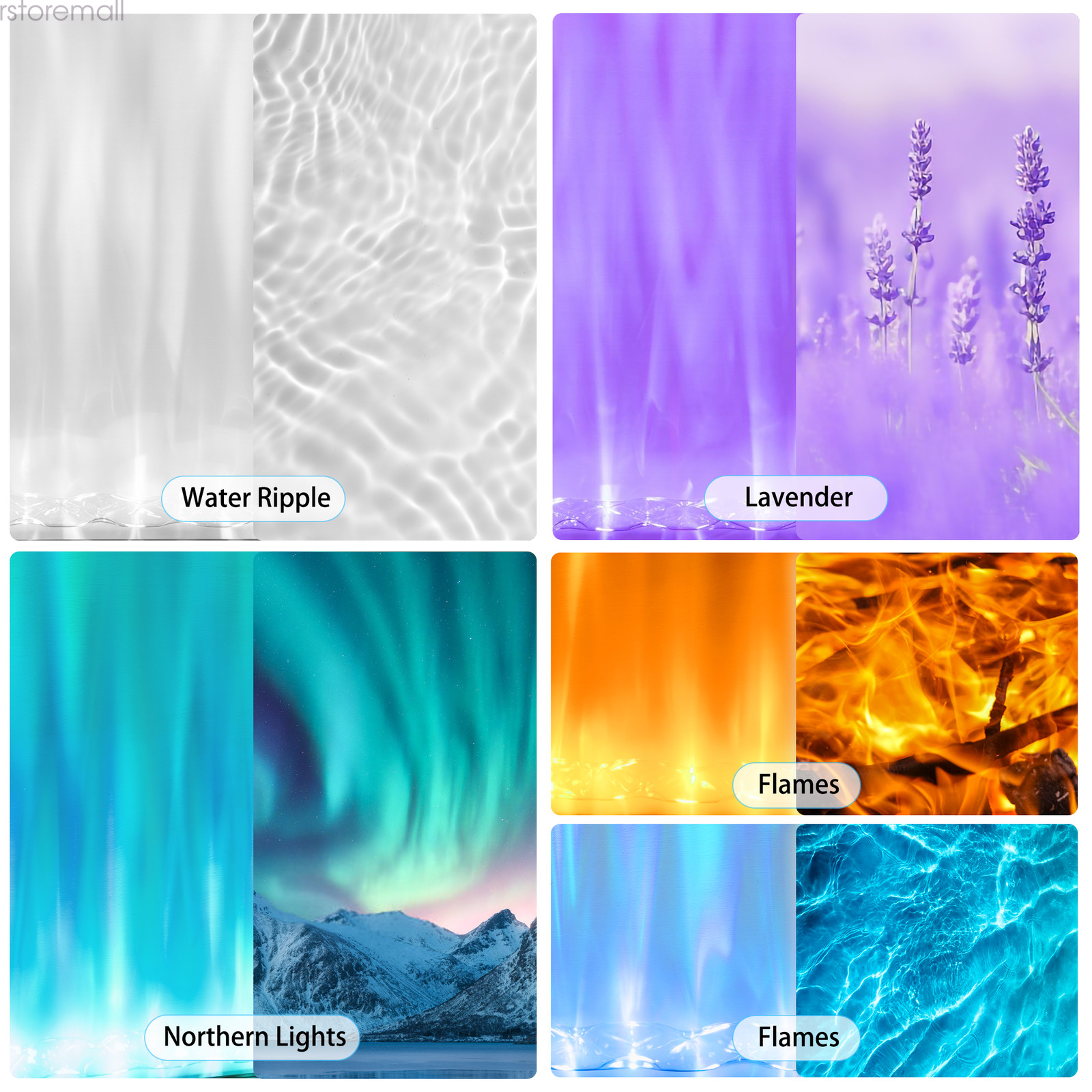 Ocean Wave RGBW Dynamic Wall Washer Bar Light 10 LED Color Party Stage Wall Lamp