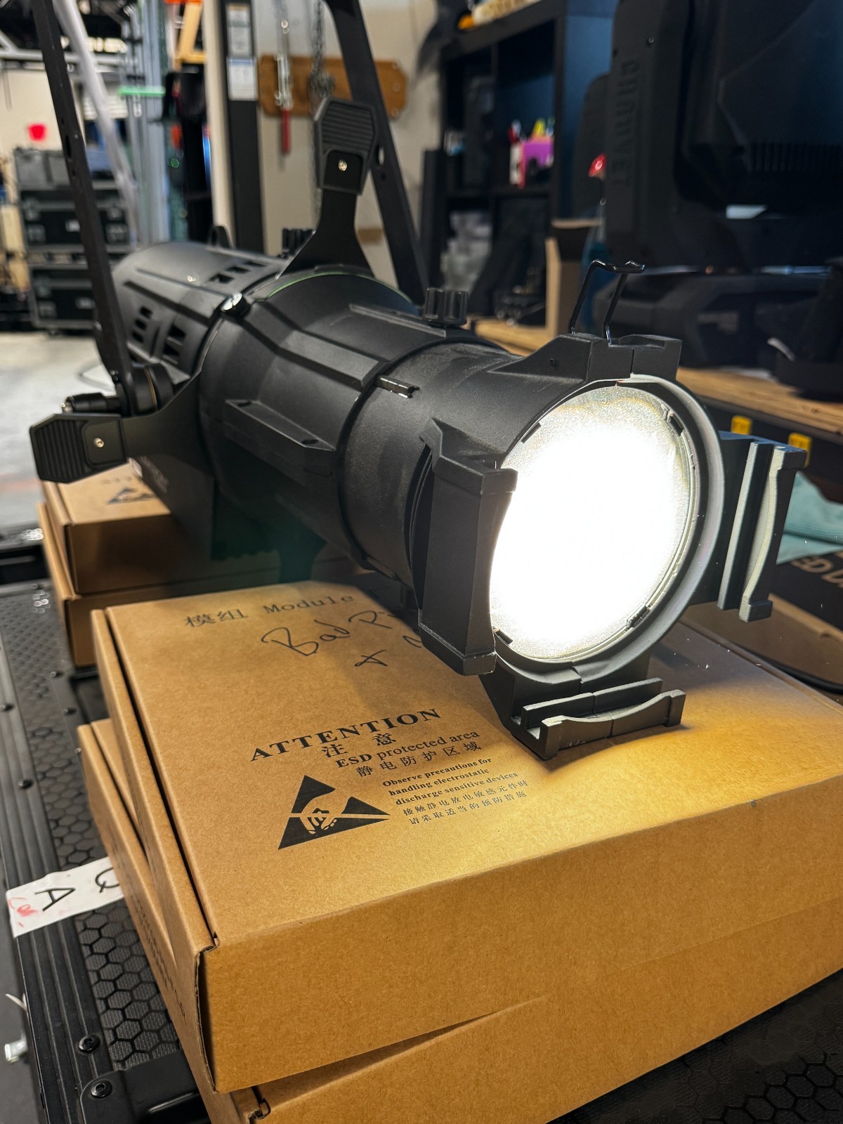 Chauvet Ovation E-190WW LED Leko Source Four Style Spotlight Fixture 25+ Lens