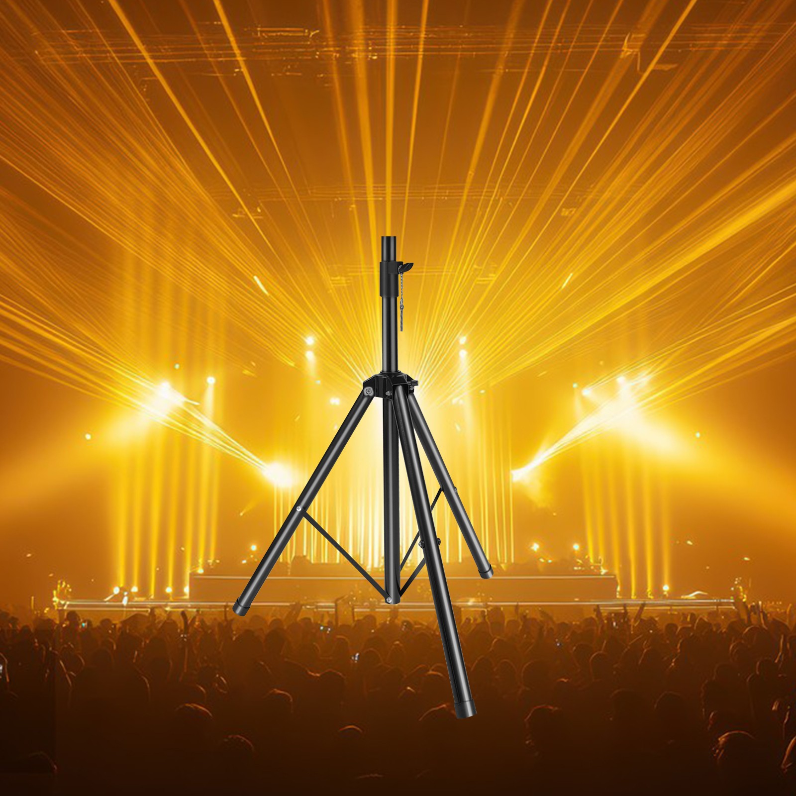 200W LED Follow Spotlight with Adjustable Stand for DJs and Events