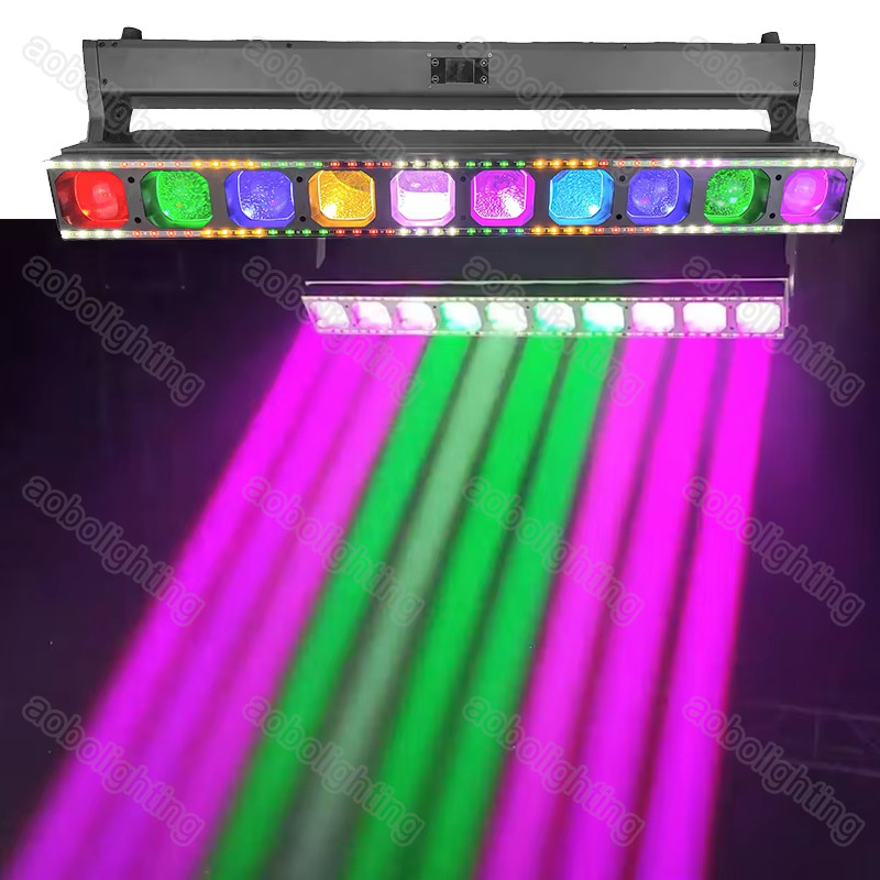 DJ Bar Beam Moving Head Light 10*60W Zoom LED wall washer Lights Party Lighting