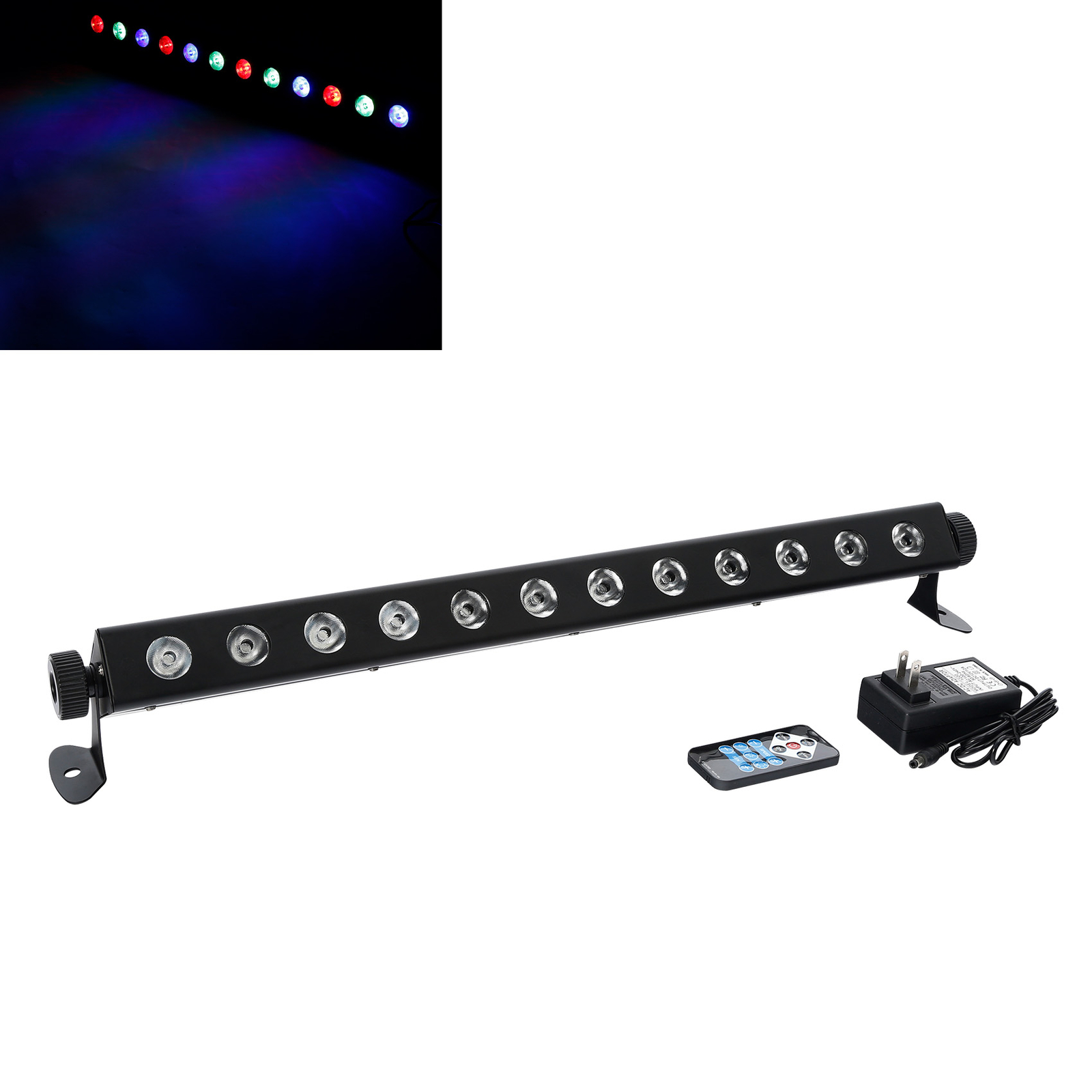 1-4PCS LED RGB / RGBWA Wall Wash Light Bar DMX Stage DJ Disco Party Beam Light