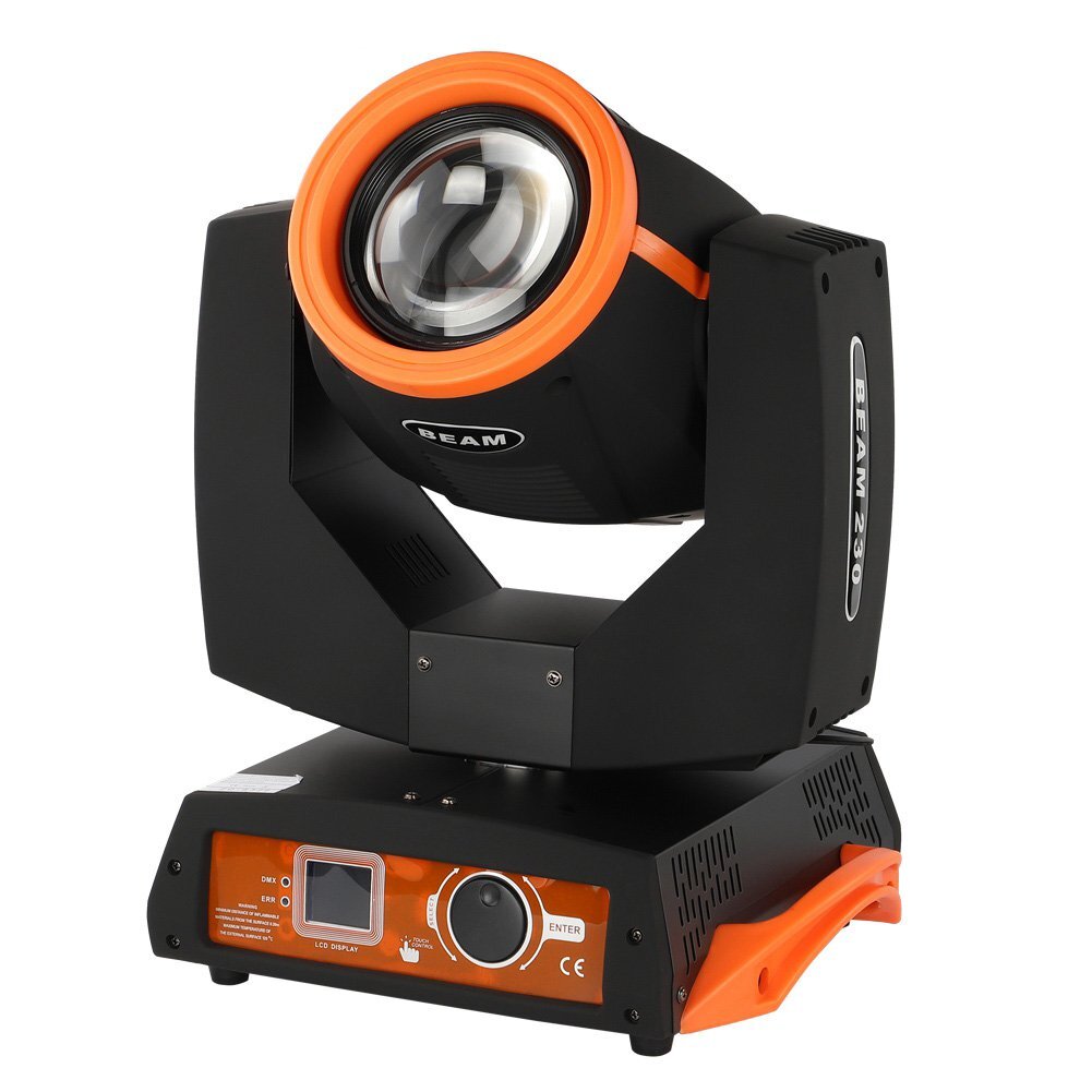 230W 7R Beam Zoom Sharpy 16+8 Prisms DMX Moving Head Light Party DJ Stage Lights