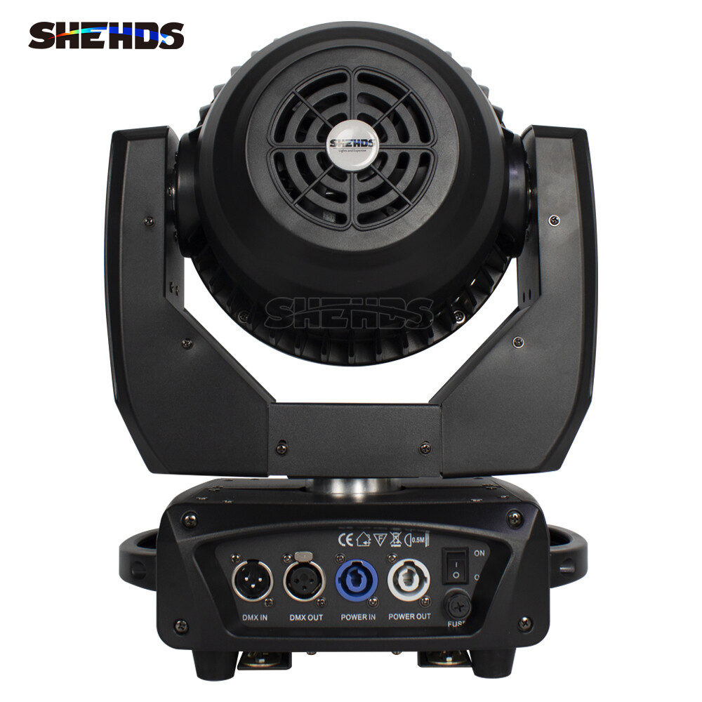 2pcs SHEHDS 19x15W RGBW Zoom Wash Aura Moving head light with Case