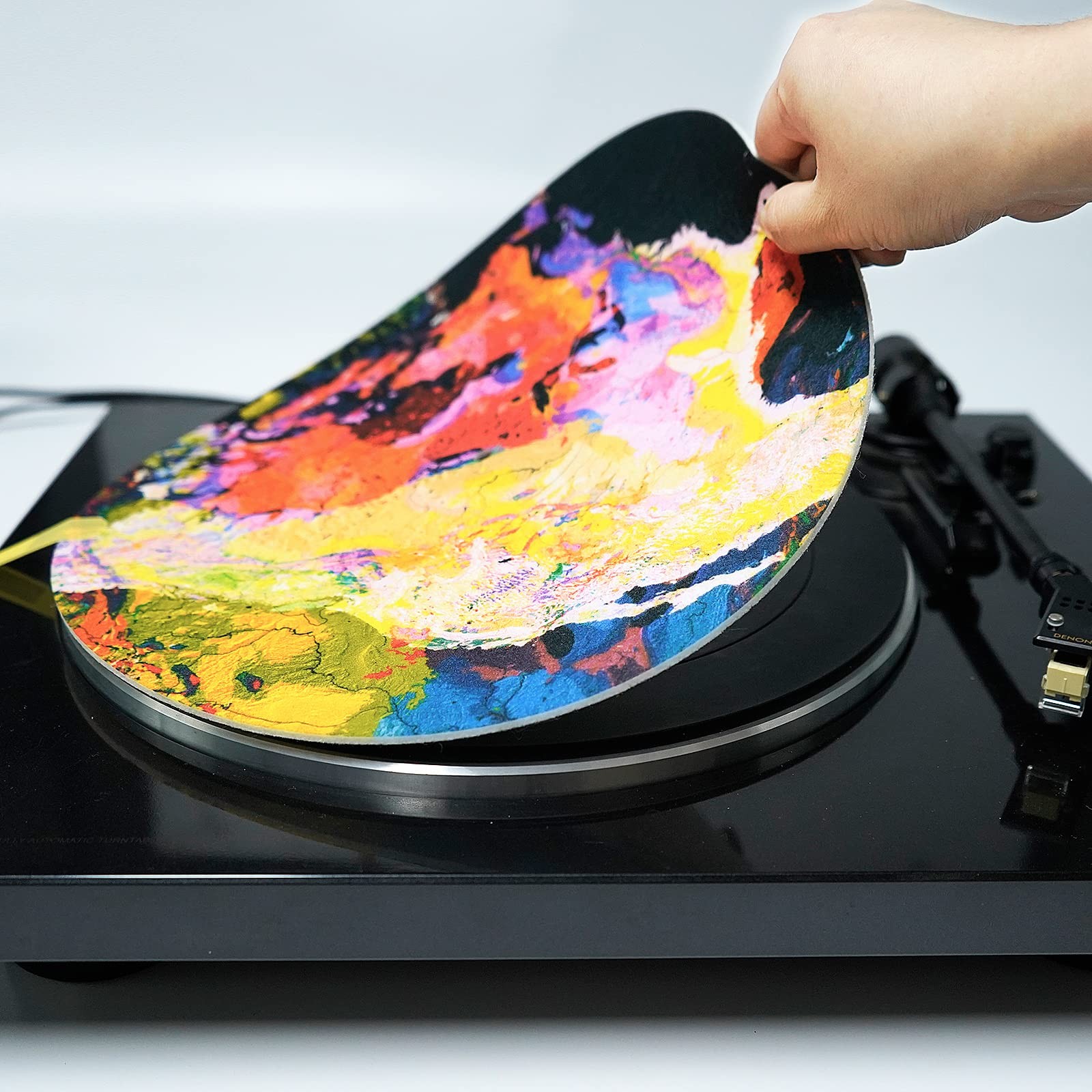 3mm Turntable Mat, Slipmat Anti-Static for 12 Inches LP Vinyl Record High-Fid…