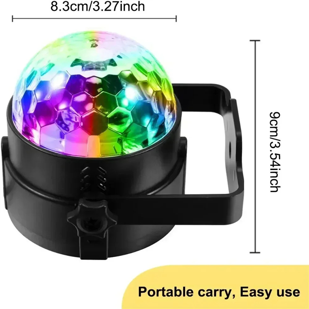RGB Led Disco Stage Night Light Strobe Lamp for Home KTV Party Club Bar Dance Ch