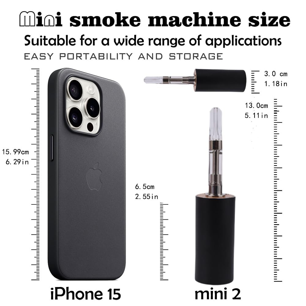 Metal Smoke Machine,mini smoke machine for Photography, Parties, and…