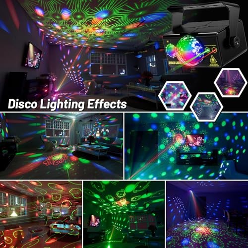 Party Lights Dj Disco Light Disco Ball Light LED Stage Strobe Plastic shell 1