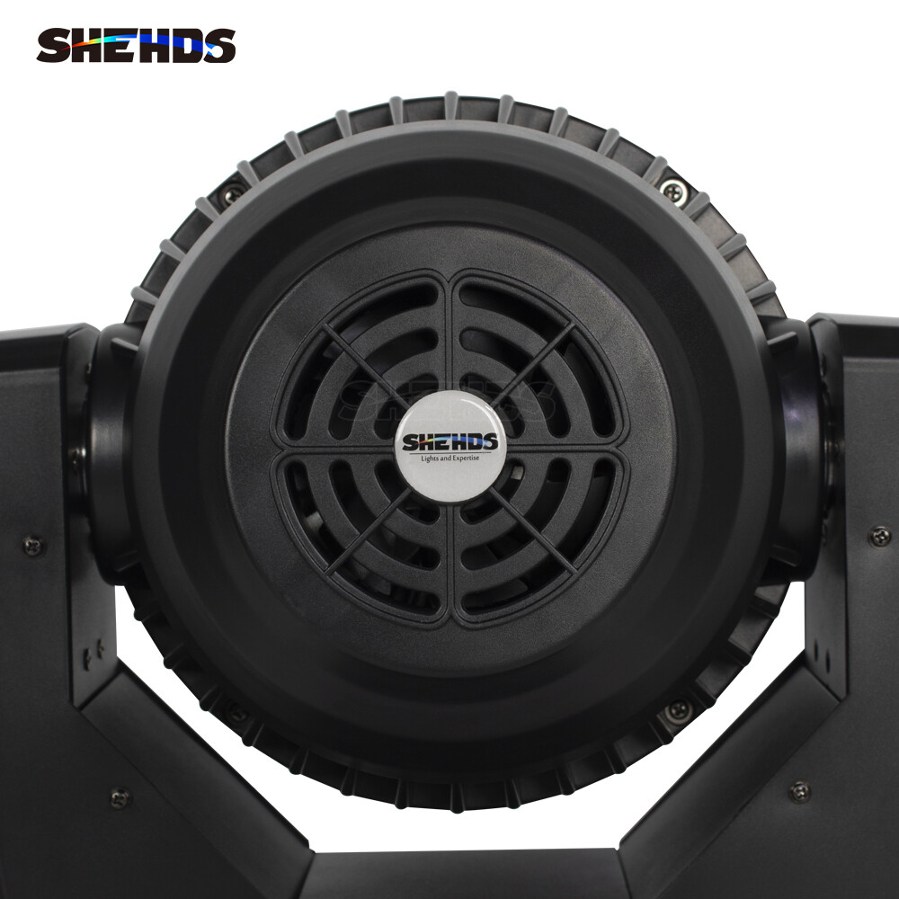 SHEHDS 4PCS 19x15W LED Zoom Moving Head Stage Light RGBW Wash Lighting Party Bar