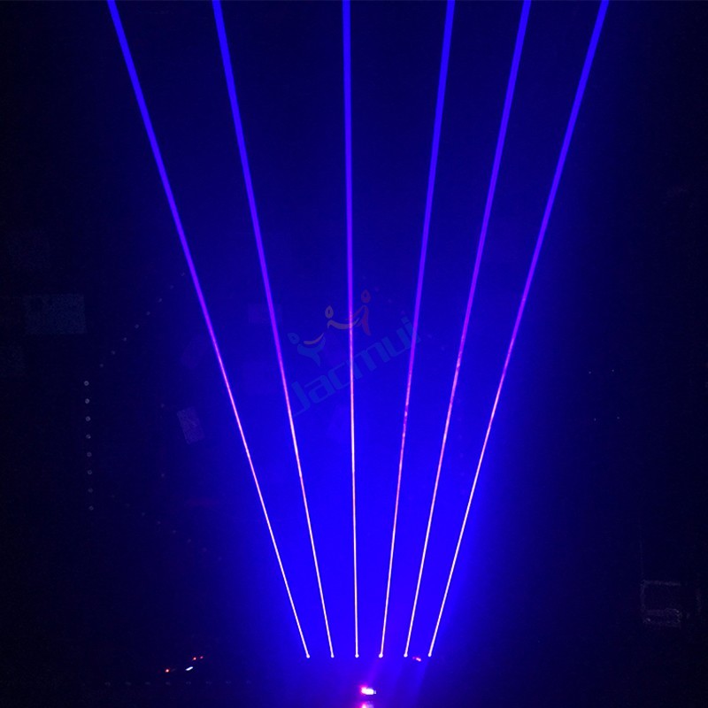 6 Eyes Monster Beam Laser Moving Head Light Full Color RGB DJ Lighting Stages