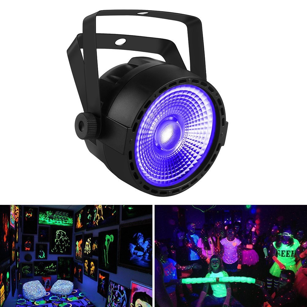 new UV PAR Light COB LED DJ Stage Effect Lighting Blacklight dmx512 Violet par