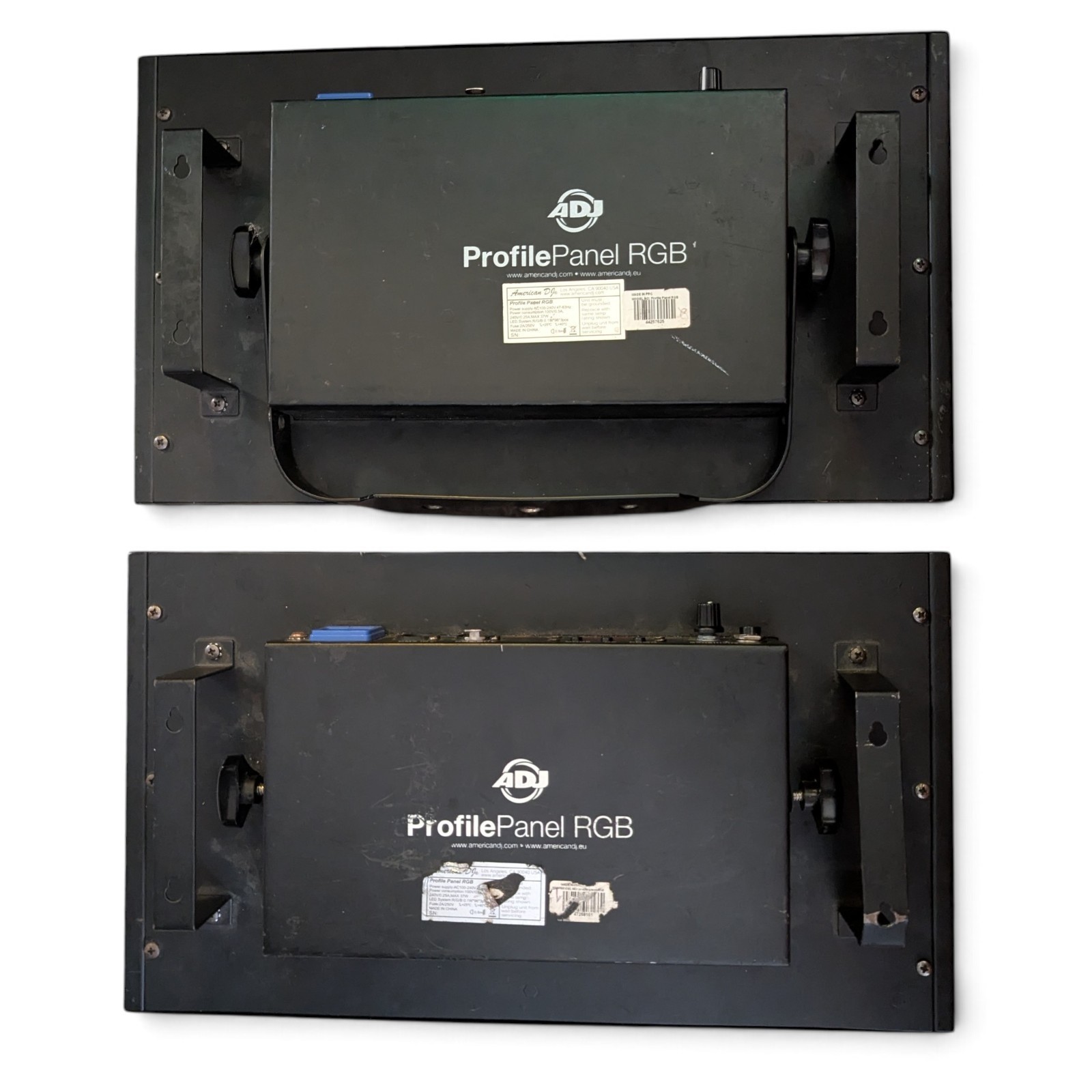 American DJ Profile Panel RGB LED Stage Lights Lot of 2 – Tested – One has LEDs