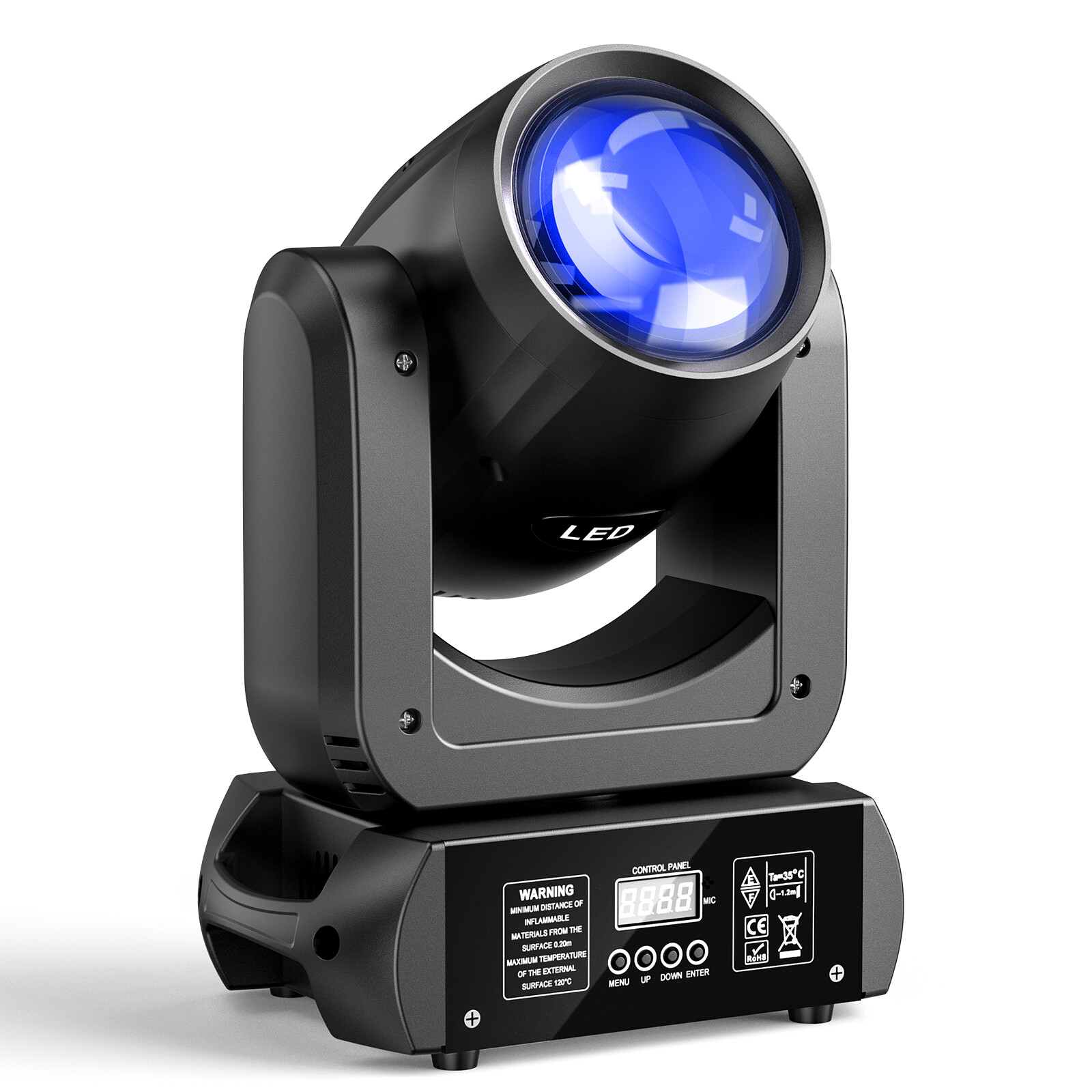 150W 6+12 Prism Moving Head Lights 8 GOBO 8 Colors Beam Stage Light for DJ Party