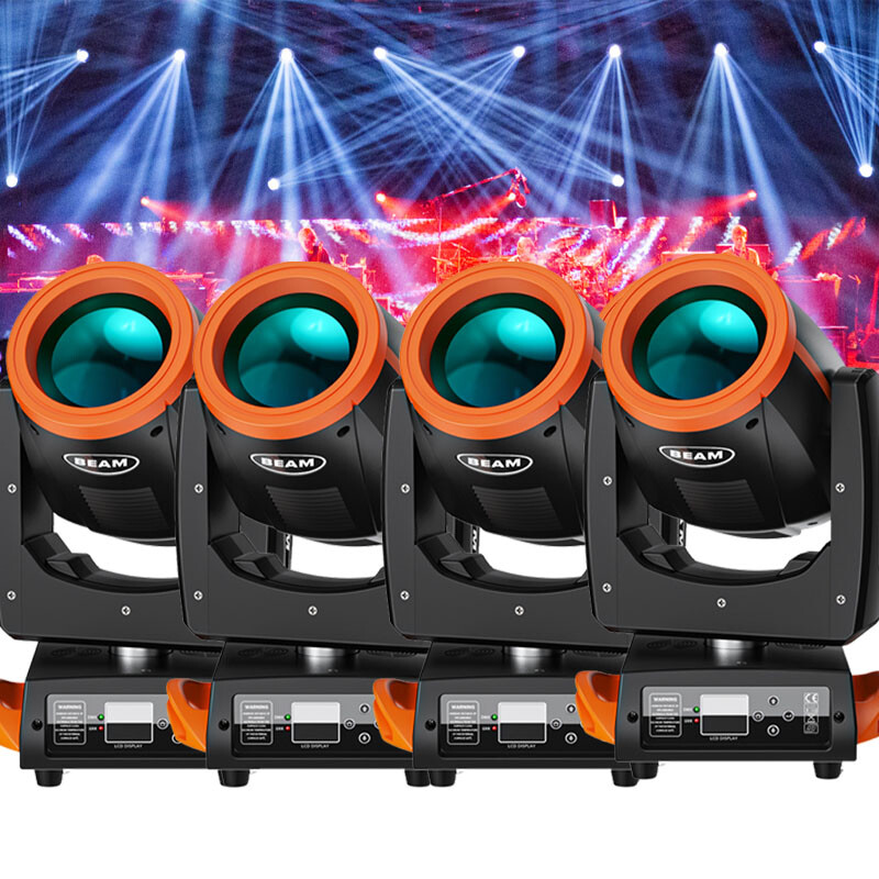 230W 7R Moving Head Light 16 Prisms 14 Pattern DMX512 Stage Effect Lights & Case